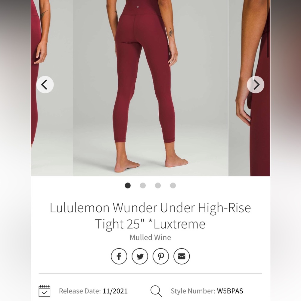NWOT Lululemon leggings